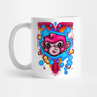 Bubble Monkey Mug